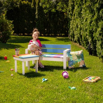 Set bancuta si masuta, curcubeu