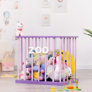 Cusca ZOO pentru plusuri, mov