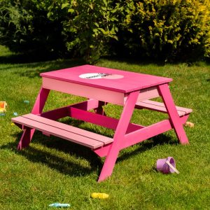 Masuta cu lada de nisip si desen animat, roz