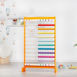 Numaratoare gigant de podea, portocaliu