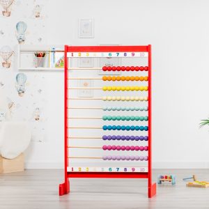 Numaratoare gigant de podea, rosu