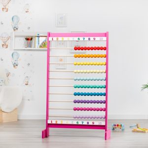 Numaratoare gigant de podea, roz