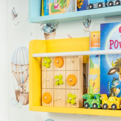 Set suport pentru carti si creioane, multicolor